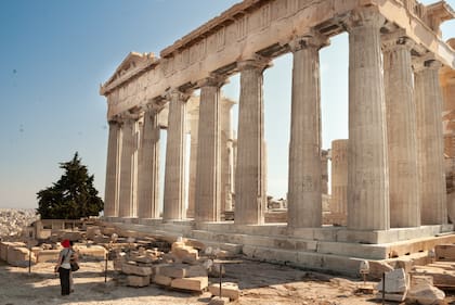 Acrópolis de Atenas.