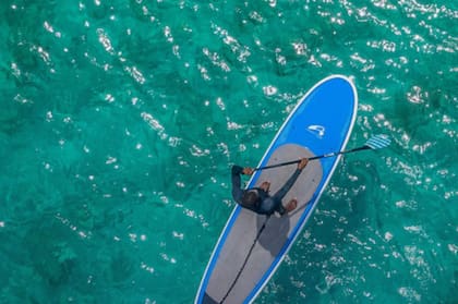 Actividades acuáticas en la exclusiva isla Mustique