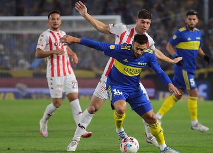 Activo, pero no muy lúcido: así se mostró Toto Salvio en la derrota de Boca a manos de Unión en La Bombonera.