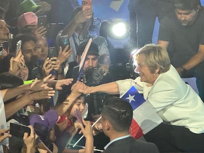 Acto de cierre de campaña de Evelyn Matthei