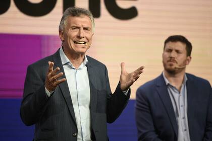 Acto de Mauricio Macri y Federico Angelini en Rosario