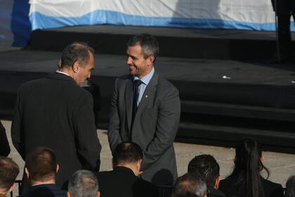 Acto de Milei por el Día de la bandera en Rosario