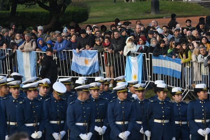 Acto de Milei por el Día de la bandera en Rosario