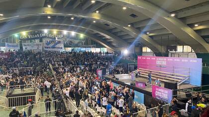 Acto del PJ porteño en Ferro