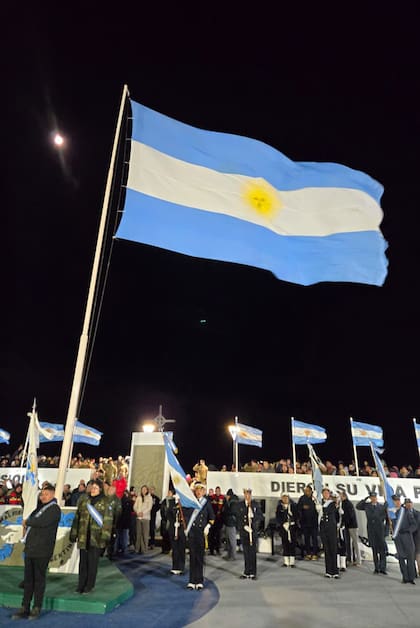 Acto en Río Grande por los 44 años de la Guerra de Malvinas