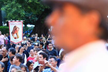 Acto frente a la Catedral de Córdoba contra la inseguridad, la violencia y el narcotráfico