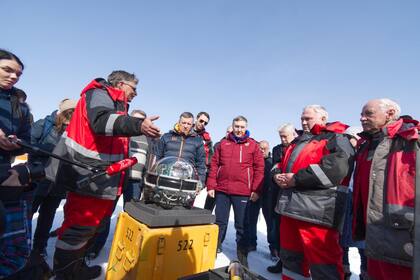 Acto inaugural del Baikal-GVD