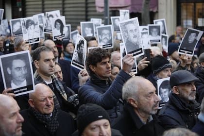 Acto por el aniversario número 29 del atentado a la AMIA