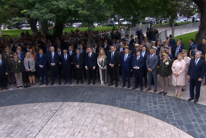 Acto por los 44 años de Malvinas