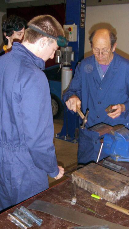 Actualmente hay 35 jóvenes capacitándose en la fundación