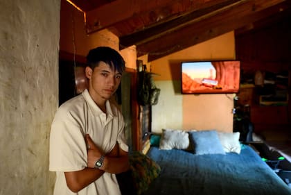 Actualmente, Hugo y su familia alquilan una casa en City Bell.