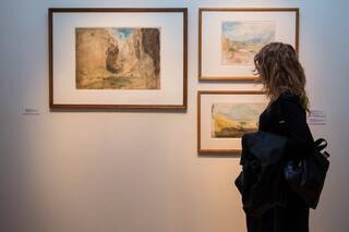 Un recorrido para no perderse las acuarelas de Turner en Bellas Artes