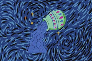Acuario representa al que trae agua, que en el zodíaco simboliza a la sabiduría