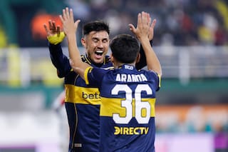 Con Paredes en el campo, Boca goleó por 4-0 al Halcón: gritos de Giménez, Velasco, Bareiro y Merentiel