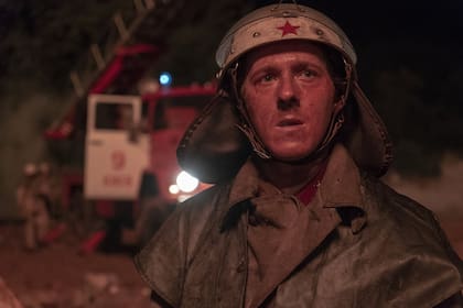Adam Nagaitis encarna al bombero Vasily Ignatenko en Chernobyl