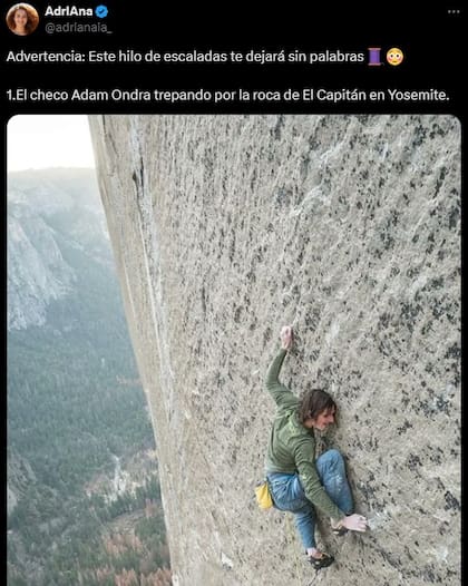 Adam Ondra es uno de los escaladores más reconocidos del mundo