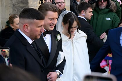 Adam Peaty y Holly Ramsay se casaron el sábado 27 de diciembre en una boda cruzada por el escándalo familiar