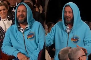 El particular look deportivo de Adam Sandler y su divertida aparición en los Oscar 2025