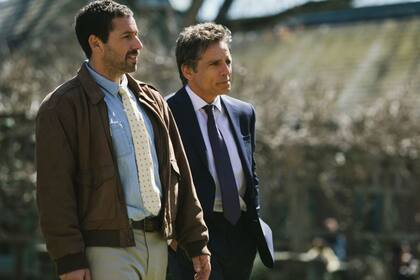 Adam Sandler y Ben Stiller en la película de Noah Baumbauch