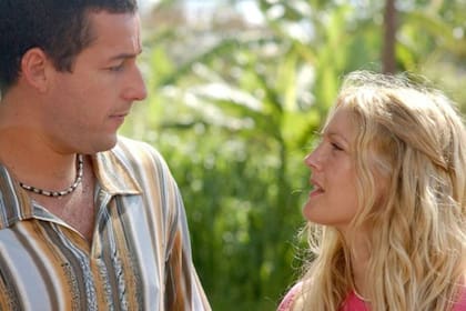 Adam Sandler y Drew Barrymore en Como si fuera la primera vez