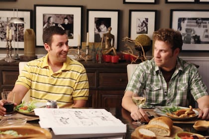 Adam Sandler y Seth Rogen en Siempre hay tiempo para reír
