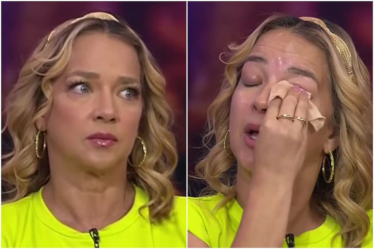 Adamari López tuvo un desacuerdo con una compañera y se desmaquilló en vivo: “Présteme, que me lo quito” - LA NACION
