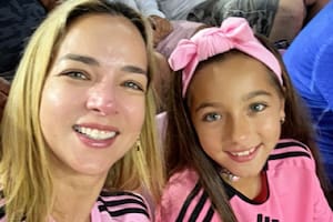 Adamari López sorprendió a su hija y le cumplió un sueño con la ayuda de Messi