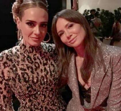 Adele en el after party de los Oscars organizada por Beyoncé y Jay-Z