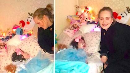 Adele estuvo con Rebecca y le cumplió el sueño