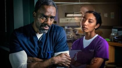 Adele James formó parte de la serie "Casualty" de la BBC en 2021.