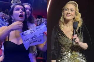 La inesperada reacción de Adele cuando una fan le contó en pleno show que estaba recién divorciada