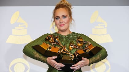 Adele y todos sus Grammy 2017