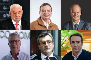 Sorprendidos, los empresarios celebraron el respaldo