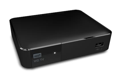 Además de acceder a contenido en línea, el WD TV tiene dos puertos USB para sumar películas, fotos o música desde un pendrive o disco rígido