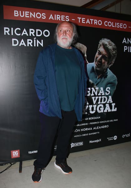 Además de acompañar a su pareja en cada uno de sus proyectos, Daniel Grinbank apoyó Escenas de la vida conyugal como productor