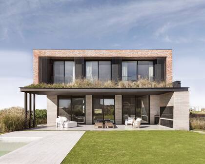 La casa se construyó en Puertos, un barrio en Escobar que premia la construcción sustentable.