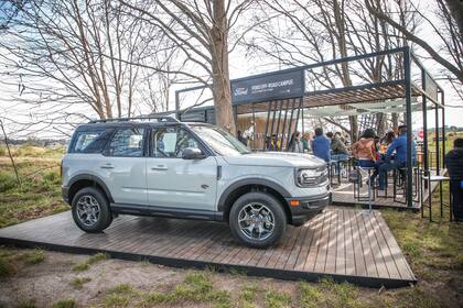 Además de probar todos los atributos de esta excepcional 4x4, los clientes pudieron disfrutar la comida del chef Leandro Cristobal