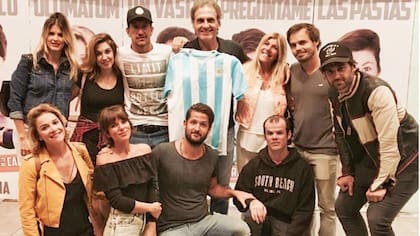 Además de Ruggeri, María Vázquez, su hermano y pareja fueron parte del público