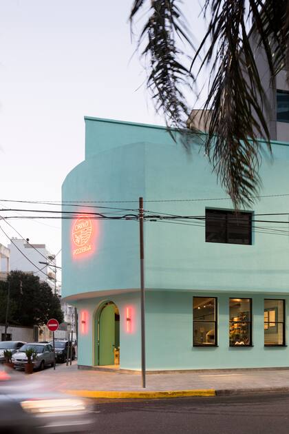 Además de su propuesta gastronómica, Orno se destaca por su diseño, obra de Lupe García Mosqueda