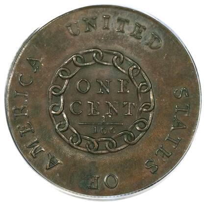 Además de su valor nominal en letras, este ejemplar también cuenta con la fracción “1/100”, que buscaba reafirmar el uso del sistema decimal y facilitar el reconocimiento del valor entre la población