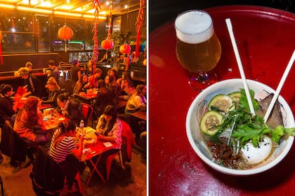 Además de sus sabrosos platos, la terraza fue clave para que se convirtiera en un éxito.