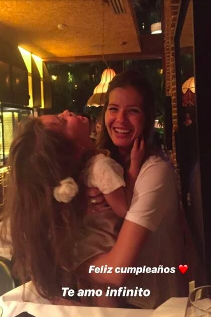 Además de un posteo en su feed, Suárez compartió una serie de stories dedicadas a Rufina en su día