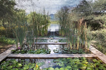 Además del menor uso de productos químicos, las piletas ecológicas en jardines reducen el consumo de agua y energía