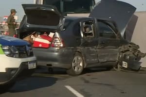 Dos muertos y tres heridos por un choque en la autopista Panamericana