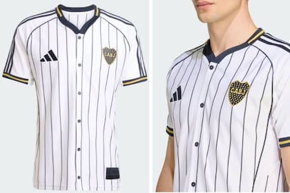 Adidas lanzó una nueva colección de indumentaria de Boca y llamó la atención con un diseño inspirado en el beisbol
