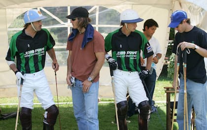 Adolfito Cambiaso y Santiago Chavanne en los palenques, doce años después del accidente en el que casi se mueren ahogados