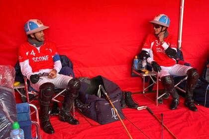 Adolfo Cambiaso y su hijo, junto a Isidro Strada, juegan por Scone y serán rivales de UAE y de la jequesa Maitha este domingo por la Copa de la Reina.