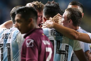 La premonición: el comentario que escuchó Gaich antes de hacer tres goles