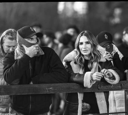 Adolfo y María, inseparables.