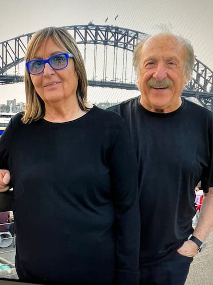 Adolfo y Rosita Drescher hoy, poco más de 40 años después de haber fundado Caro Cuore, la icónica marca de lencería